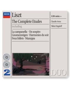 Claudio Arrau-COMPLETE ETUDES - CLAUDIO ARRAU - NIKITA MAGALOFF (2CD)